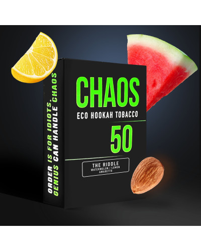 Табак для Кальяна CHAOS 50 гр The Riddle (Арбуз Лимон Амаретто)