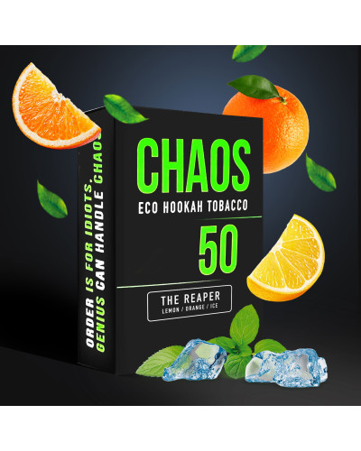 Тютюн для Кальяну CHAOS 50 гр The Reaper (Лимон Апельсин Айс)