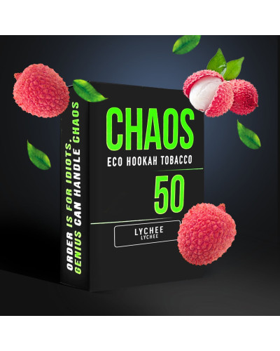 Табак для Кальяна CHAOS (Хаос) 50 гр Lychee (Ягоды Личи)