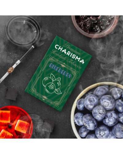 Табак для кальяну Charisma Premium Blueberry (Чорниця) 50 гр