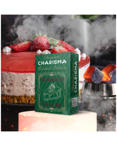Табак для кальяна Charisma Premium Strawberry Cheescake (Клубничный Чизкейк) 50 гр