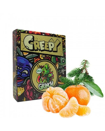 Табак для кальяна Creepy The Grinch (мандарин хвоя) 100 гр