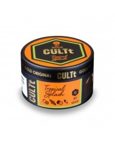 Тютюн CULTt GOLD G07 Tropical Splash (Лайм м'ята маракуйя манго) 100 г