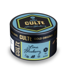 Табак CULTt GOLD G10 Lime Blueberry (Лайм черника) 100 г