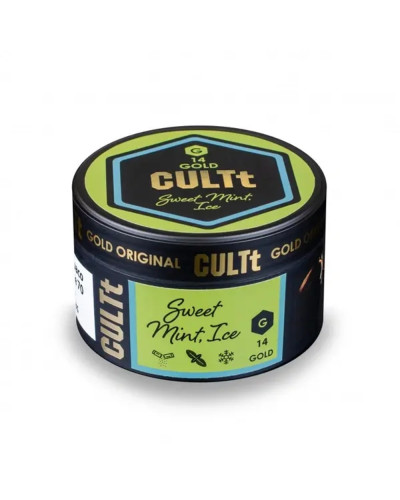 Табак CULTt GOLD G14 Sweet Mint Ice (сладкая мята лед) 100 гр