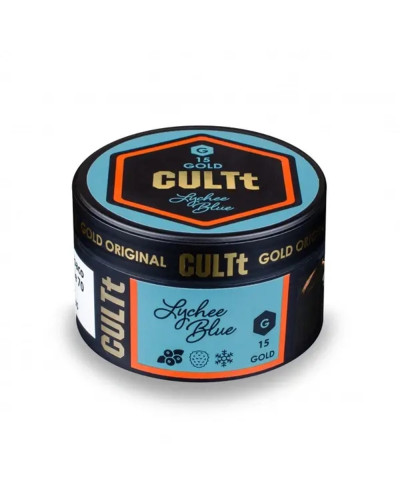 Табак CULTt GOLD G15 Lychee Blue (черника личи лед) 100 гр