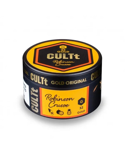 Табак CULTt GOLD G32 Robinson Crusoe (манго маракуйя ананас) 100 гр