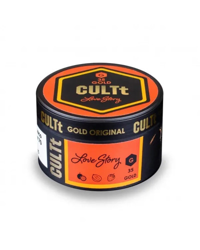 Тютюн CULTt GOLD G35 Love Story (Маракуйя медова диня полуниця лід) 100 г