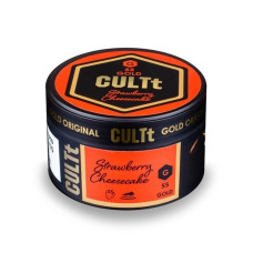 Табак CULTt GOLD G55 Strawberry Cheescake (клубничный чизкейк) 100 гр