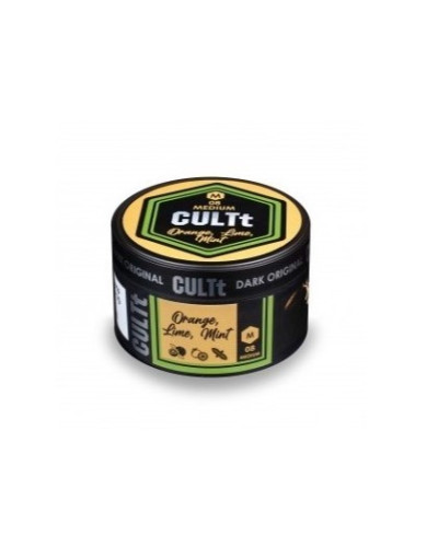 Табак CULTt MEDIUM M08 Orange, Lime, Mint (Апельсин лайм мята) 100 г