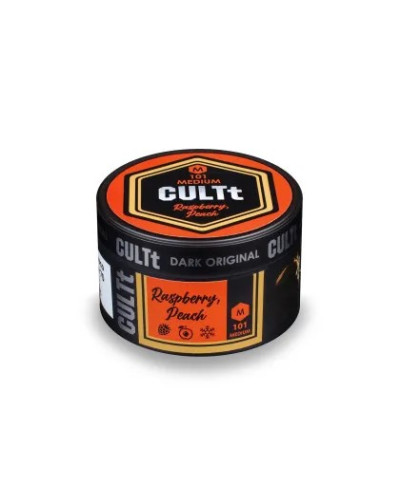 Табак CULTt MEDIUM M101 Raspberry Peach (малина персик) 100 гр