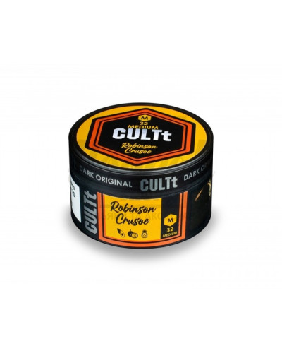 Табак CULTt MEDIUM M32 Robinson Crusoe (Манго маракуйя ананас) 100 г