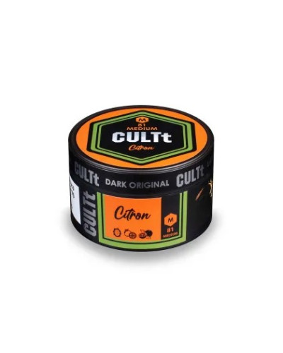 Тютюн CULTt MEDIUM M81 Citron (Пітая Лайм Апельсин) 100 гр