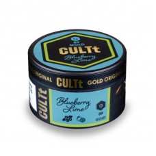 Табак CULTt MEDIUM M89 Blueberru Lime (чорниця лайм) 100 гр