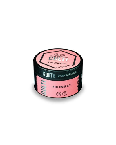Табак CULTt Strong 16 Red Energy (Енергетик) 100 г