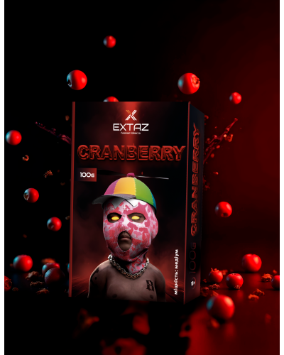 Табак Extaz Hookah Tobacco Cranberry (Клюква, 100 г)