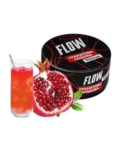 Тютюн FLOW Medium Гранатова Содова 100 г