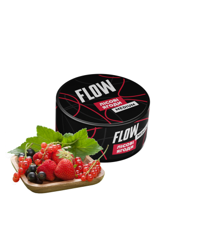 Тютюн FLOW Medium Лісові Ягоди 100 г