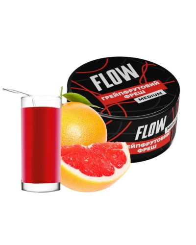 Тютюн FLOW Medium Грейпфрутовий Фреш 100 г
