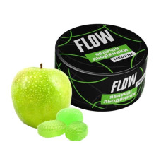 Тютюн FLOW Medium Яблучні Льодяники 100 г