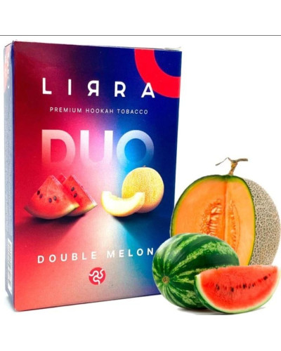 Табак LIRRA Duo Double Melon 50 г (Арбуз, Дыня)