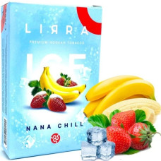 Табак LIRRA Nana chill 50 г (Банан, Клубника, Лед) 