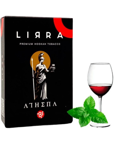 Табак LIRRA Athena 50 г (Вино, мята)