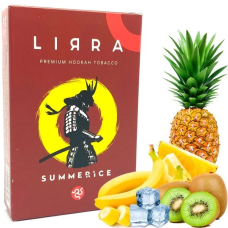 Тютюн LIRRA Summerice (Ананас, Банан, Ківі, Лід) 50 гр