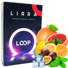 Тютюн LIRRA Loop (Апельсин, Грейпфрут, Лимон, Маракуйя, М'ята) 50 гр