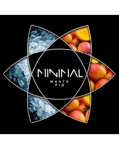 Табак для Кальяна MINIMAL 50 гр Ice Mango (Манго Лед)