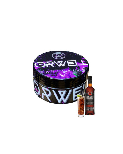 ТЮТЮН ДЛЯ КАЛЬЯНУ ORWELL SOFT 50 ГР BACARDI BLACK (КОКА КОЛА РОМ ЛИМОН)