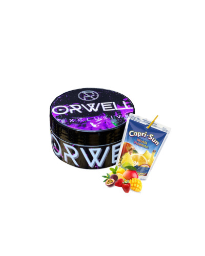 ТАБАК ДЛЯ КАЛЬЯНА ORWELL STRONG 50 ГР CAPRI SUN (МУЛЬТИФРУКТ)