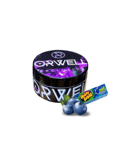ТАБАК ДЛЯ КАЛЬЯНА ORWELL SOFT 50 ГР HUBBA BUBBA (ЖУЙКА ЧЕРНИКА)