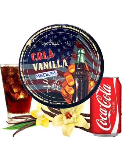 ТЮТЮН ДЛЯ КАЛЬЯНУ ORWELL MEDIUM 100 ГР COLA VANILLA (КОЛА ВАНІЛЬ)