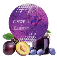 ТЮТЮН ДЛЯ КАЛЬЯНУ ORWELL MEDIUM 100 ГР EMBERY (СЛИВОВИЙ ДЖЕМ)