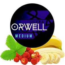 ТАБАК ДЛЯ КАЛЬЯНА ORWELL MEDIUM 100 ГР BANANA BERRY (БАНАН ЗЕМЛЯНИКА)