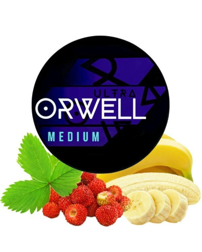 ТЮТЮН ДЛЯ КАЛЬЯНУ ORWELL MEDIUM 100 ГР BANANA BERRY (БАНАН СУНИЦЯ)
