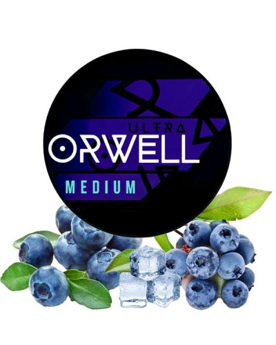 ТАБАК ДЛЯ КАЛЬЯНА ORWELL MEDIUM 100 ГР BLUE MIST (ГОЛУБИКА АЙС)