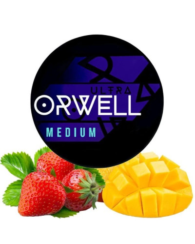 ТАБАК ДЛЯ КАЛЬЯНА ORWELL MEDIUM 100 ГР MANGO STRAWBERRY (МАНГО КЛУБНИКА)