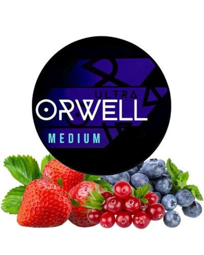 ТАБАК ДЛЯ КАЛЬЯНА ORWELL MEDIUM 100 ГР MIXBERRY (ЧЕРНИКА КЛЮКВА КЛУБНИКА)