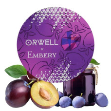ТЮТЮН ДЛЯ КАЛЬЯНУ ORWELL STRONG 100 ГР EMBERY (СЛИВОВИЙ ДЖЕМ)