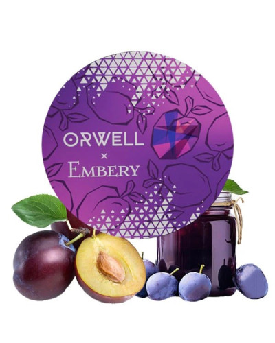 ТАБАК ДЛЯ КАЛЬЯНА ORWELL STRONG 100 ГР EMBERY (СЛИВОВЫЙ ДЖЕМ)