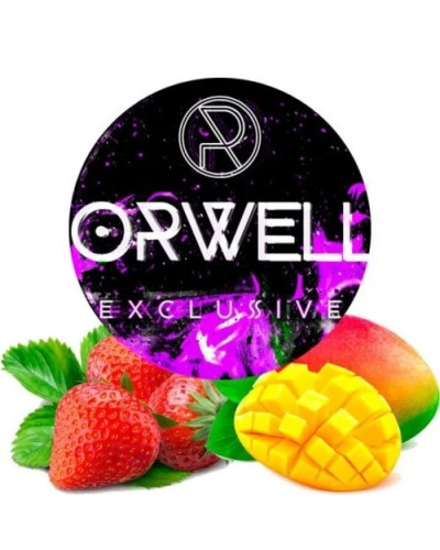 ТЮТЮН ДЛЯ КАЛЬЯНУ ORWELL STRONG 100 ГР MANGO STRAWBERRY (МАНГО ПОЛУНИЦЯ)