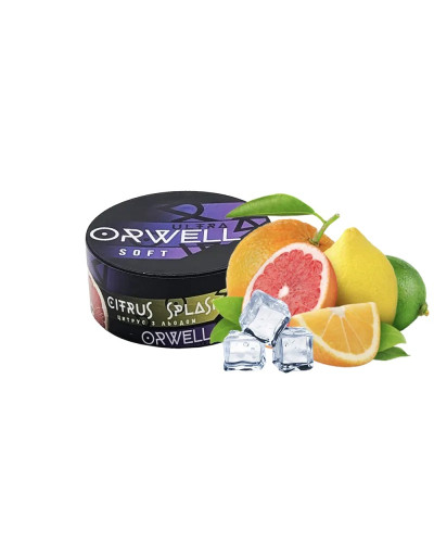 ТАБАК ДЛЯ КАЛЬЯНА ORWELL SOFT 100 ГР CITRUS SPLASH (ЦИТРУС АЙС)