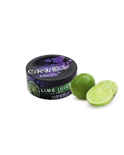 ТЮТЮН ДЛЯ КАЛЬЯНУ ORWELL SOFT 100 ГР LIME JUICE (ЛАЙМ)
