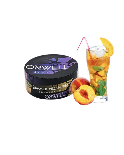 ТАБАК ДЛЯ КАЛЬЯНА ORWELL SOFT 100 ГР SUMMER PEACH TEA (ПЕРСИК ЧАЙ)