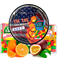 ТЮТЮН ДЛЯ КАЛЬЯНУ ORWELL SOFT 100 ГР TIC TAC (ТРОПІЧНИЙ ТІК ТАК)