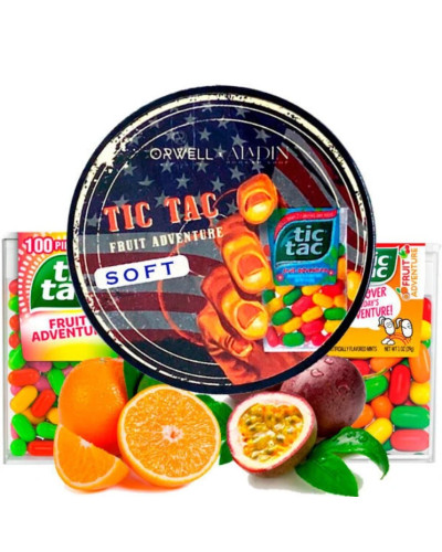 ТАБАК ДЛЯ КАЛЬЯНА ORWELL SOFT 100 ГР TIC TAC (ТРОПИЧЕСКИЙ ТИК ТАК)