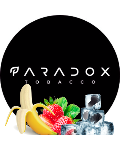 Табак для Кальяна PARADOX Light 50 гр Ice banana strawberry (Банан Клубника Айс)
