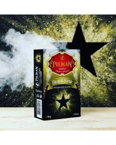Табак для кальяну Pelikan Black Star (Орбит) 50гр